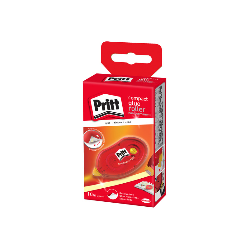 Colla a Nastro Pritt Roller Compact - 8,4 mm x 10 m